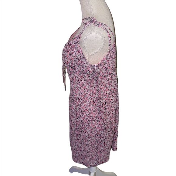 Nasty Gal Ruched Tie Strap Floral Mini Dress - Picture 5 of 12